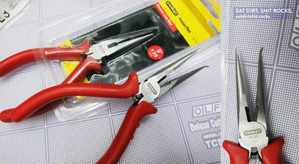 That particular staple won that round.Backup pair FTW.