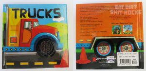 Front and rear cover of "TRUCKS".